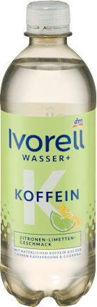 Erfrischungsgetränk, Wasser + Koffein Zitrone-Limette, 500 ml EINWEG