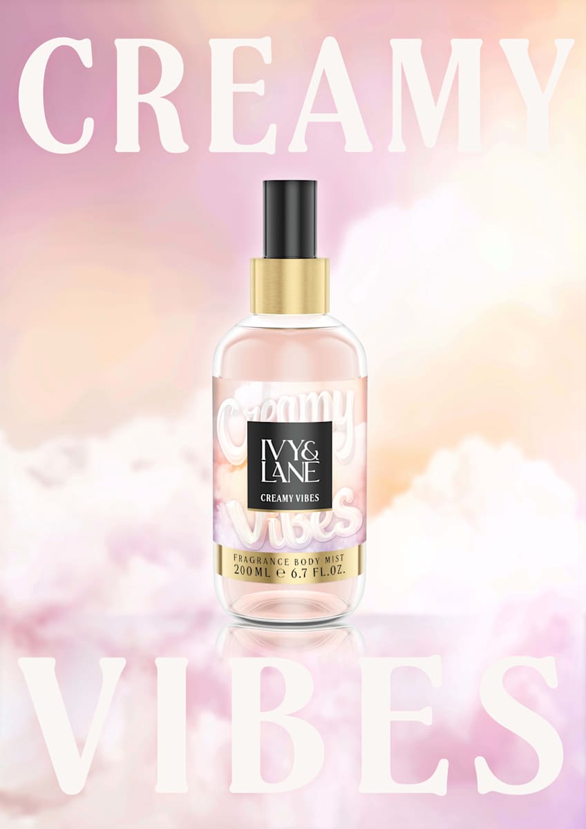 Ivy&Lane Creamy Vibes Körperspray Bodymist, 200 ml