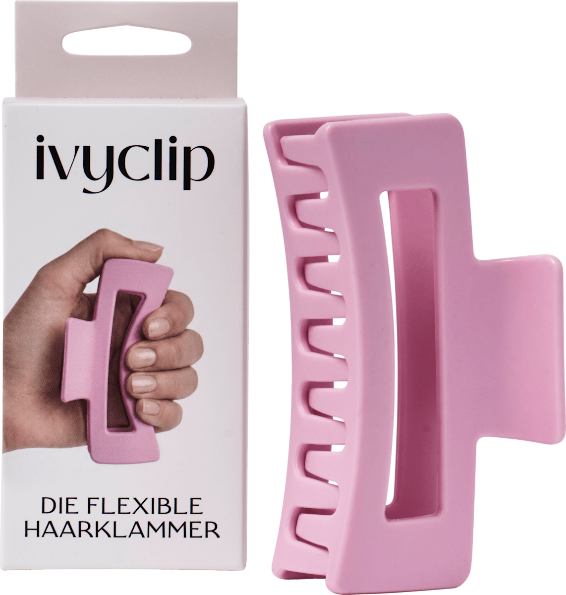 ivyclip Haarklammer Frosted Rose, 1 St