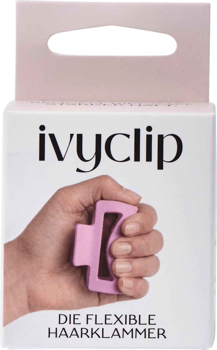 ivyclip Haarklammer mini Frosted Rose, 1 St