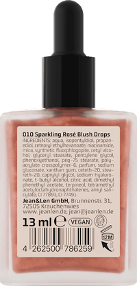 Jean&Len Blush The Liquid Glow Drops 010 Sparkling Rosé, 13 ml
