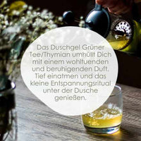 Groene thee tijm douchegel, 250 ml