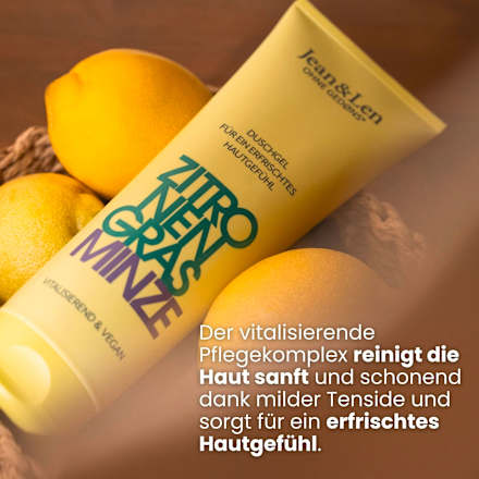 Douchegel met citroengras en munt, 250 ml