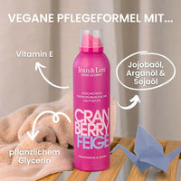 Cranberry Vijgen Doucheschuim, 200 ml