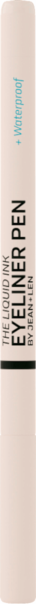 Jean&Len Eyeliner The Liquid Ink Pen Waterproof 010 True Black, 1 ml