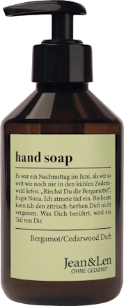 Flüssigseife bergamot & cedarwood, 250 ml