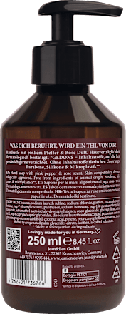 Flüssigseife pink pepper & dark rose, 250 ml