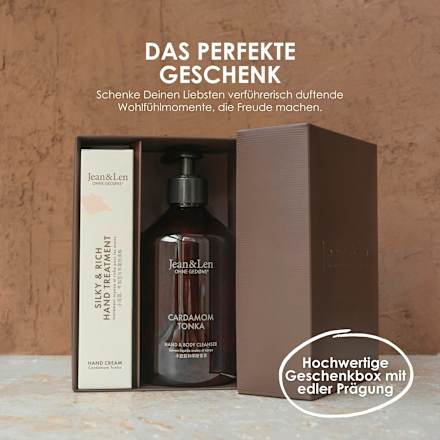 Cadeauset "handceremonie" Kardemom &amp; Tonka 2 stuks, 1 st