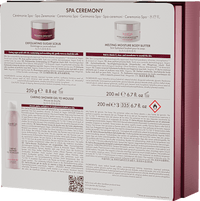 Cadeauset "spa ceremonie" Pioenroos &amp; Lychee 3 stuks, 1 st