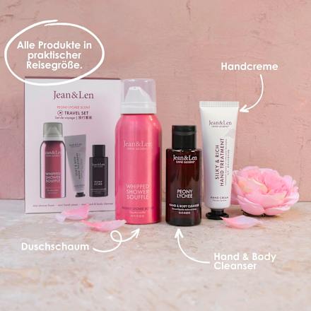Geschenkset Travel Set Peony Lychee, Reisegröße 3tlg, 1 St
