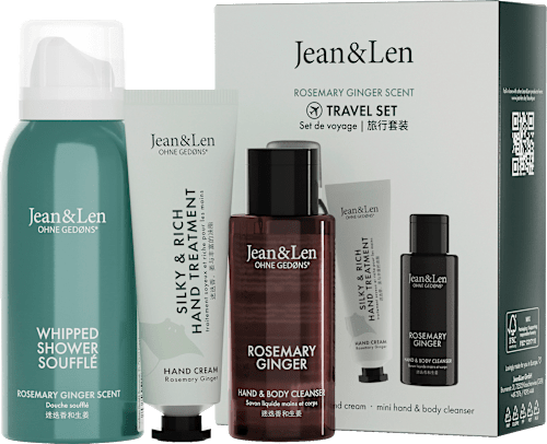 Geschenkset "Travel Set" Rosemary & Ginger 3tlg, 1 St Jean&Len