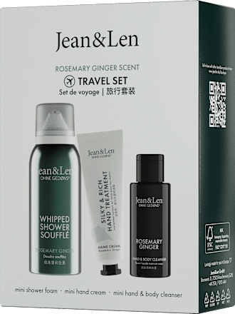 Geschenkset "Travel Set" Rosemary & Ginger 3tlg, 1 St Jean&Len