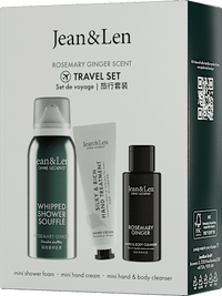 Geschenkset "Travel Set" Rosemary & Ginger 3tlg, 1 St Jean&Len