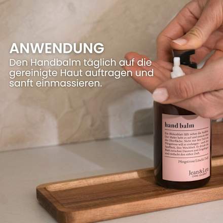 Hand Balm Pfingstrose & Litschi, 250 ml