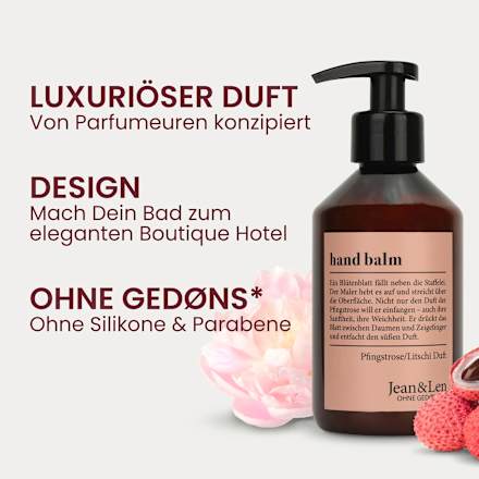 Handbalsem Pioenroos &amp; Lychee, 250 ml