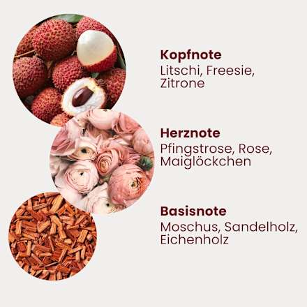 Handbalsem Pioenroos &amp; Lychee, 250 ml