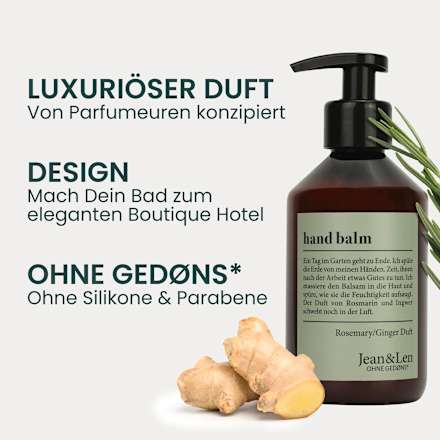 Hand Balm Rosemary & Ginger, 250 ml