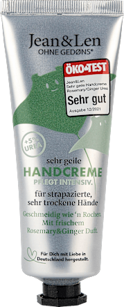 Handcreme Rosemary & Ginger 5 % Urea, 75 ml Jean&Len