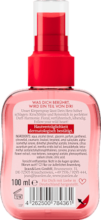 Körperspray Body Mist Wild Heart, 100 ml