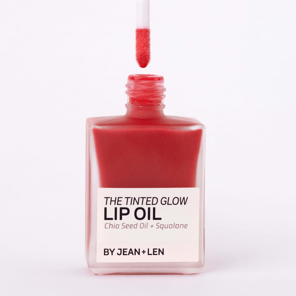 Jean&Len Lippenöl The Tinted Glow 040 Rhubarb Glaze, 14 ml