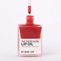 Jean&Len Lippenöl The Tinted Glow 040 Rhubarb Glaze, 14 ml