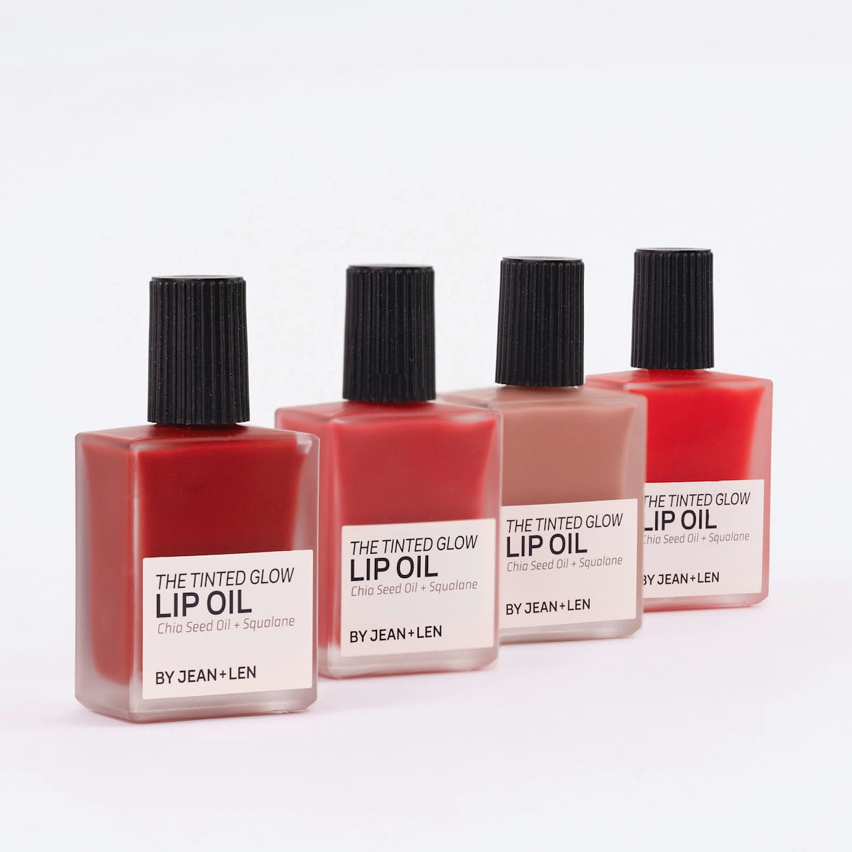 Jean&Len Lippenöl The Tinted Glow 040 Rhubarb Glaze, 14 ml
