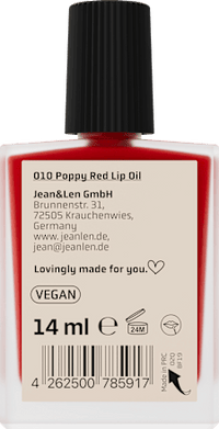 Lippenöl The Tinted Glow Lip Oil 010 Poppy Red, 14 ml