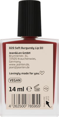 Lippenöl The Tinted Glow Lip Oil 020 Soft Burgundy, 14 ml