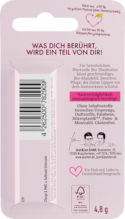 Lippenpflege Mandel Sensitiv, 4,8 g
