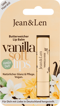 Jean&Len Lippenpflege Vanille, 4,8 g