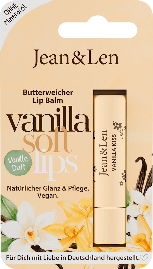Jean&Len Lippenpflege Vanille, 4,8 g