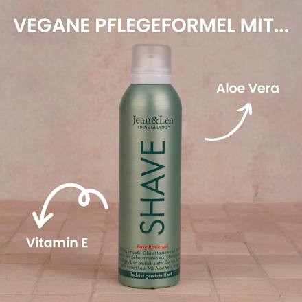 Scheergel, Aloë Vera, 200 ml