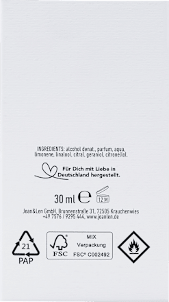 Rosemary & Ginger unisex Eau de Parfum, 30 ml