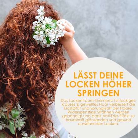 Shampoo Lockentraum Mango Matcha, 300 ml Jean&Len