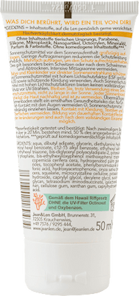 Zonnebrandcrème voor het gezicht, gevoelig, SPF 50+, 50 ml