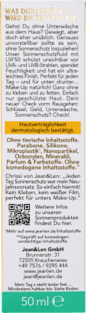 Sonnenfluid Gesicht sensitiv, hydro protect, LSF 50, 50 ml