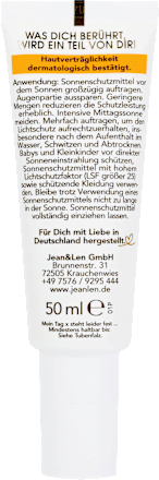 Sonnenfluid Gesicht sensitiv, hydro protect, LSF 50, 50 ml