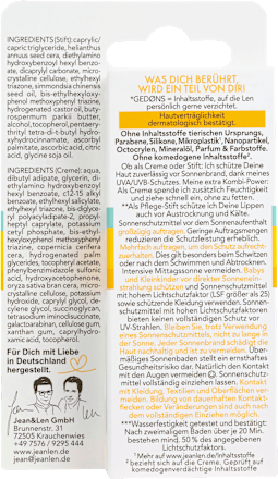 Sonnenschutz Kombi Gesicht Creme & Stift, LSF 50+, 20 ml