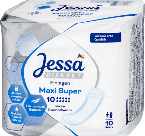 Maxi Super Incontinentiepads, 10 stuks