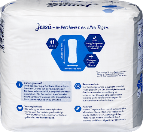 Einlagen Inkontinenz Maxi Super, 10 St