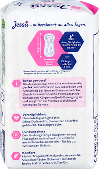 Einlagen Inkontinenz Slim & Fit Mini, 18 St