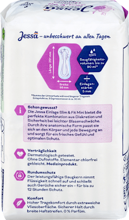 Einlagen Inkontinenz Slim & Fit Normal, 16 St