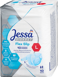 Flex Slip Inkontinenz Gr. L, 10 St Jessa DISKRET