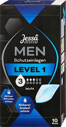 Men Einlagen Inkontinenz Level 1 Leicht, 10 St