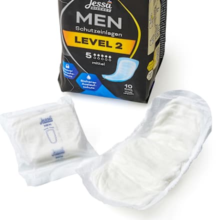 Men Einlagen Inkontinenz Level 2 Mittel, 10 St