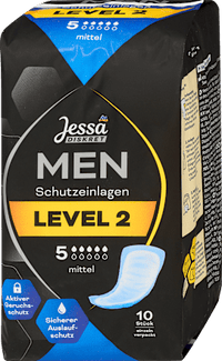 Incontinentieverbanden voor heren niveau 2 medium, 10 stuks