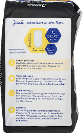 Men Einlagen Inkontinenz Level 2 Mittel, 10 St