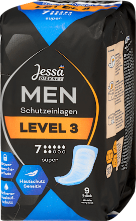 Men Einlagen Level 3 Super, 9 St