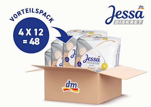 Pants Inkontinenz Super Gr. S Vorteilspack (4x12 St), 48 St
