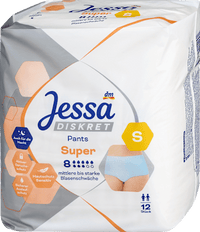 Pants Inkontinenz Super Gr. S, 12 St Jessa DISKRET